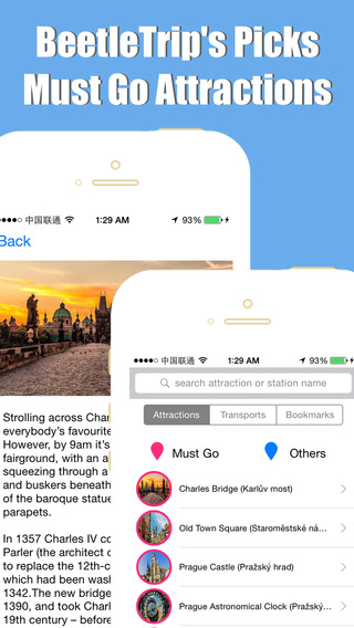 【免費交通運輸App】Prague Map offline, BeetleTrip subway metro travel guide trip planner advisor-APP點子