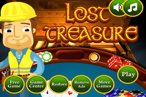 21 Gold Coin Treasures Blast & Blackjack Casino Blitz Free screenshot 3