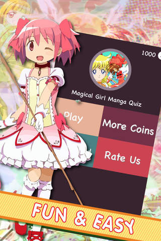 Magical Girl Manga Quiz : Magi the kingdom version Trivia screenshot 4