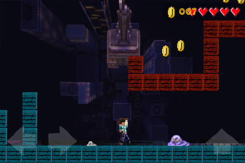 A Pixel Block Run - The Shock Game screenshot 2