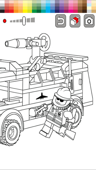 Kids Game Coloring Pages Lego City Edition Unofficial