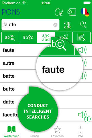 PREMIUM Wörterbuch Französisch screenshot 4