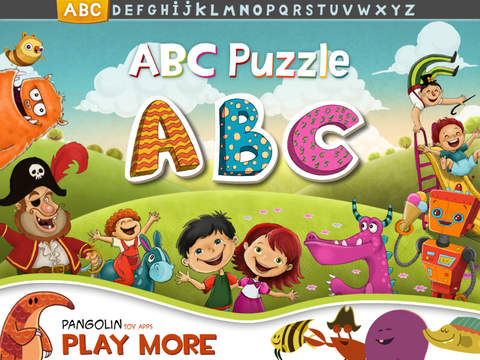 ABC Puzzle – Preschool kids New alphabet sticker game