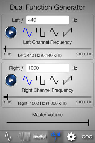 Audio Function Generator PRO screenshot 4
