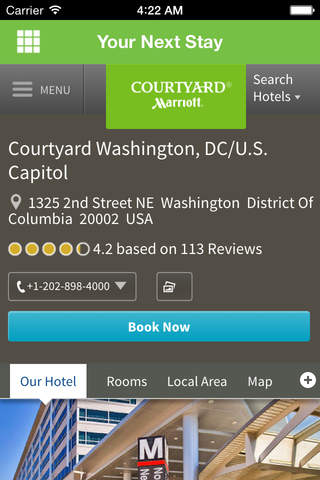 Courtyard Washington DC/US Capitol screenshot 2