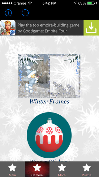 免費下載攝影APP|Frozen Winter Photo Frames app開箱文|APP開箱王
