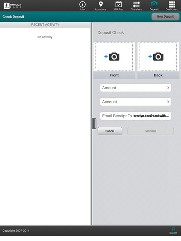 Umpqua for iPad screenshot 3