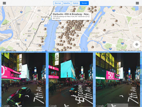 【免費旅遊App】Live Street Map View Pro for Nearest Starbucks - Best App for Search Starbucks-APP點子
