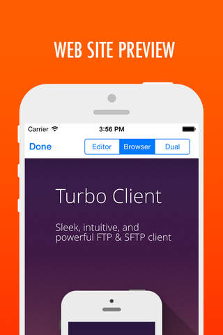 Turbo Client Free | FTP client & SFTP client with Text Editor screenshot 3