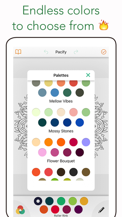 Pacify - Coloring Book for Adults screenshot 4