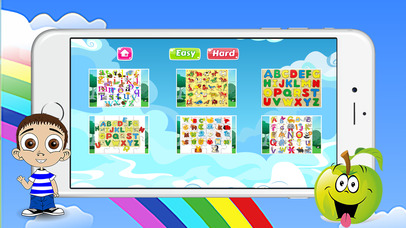 ABC Alphabet Jigsaw Puzzles Sliding Games for Kids screenshot 3