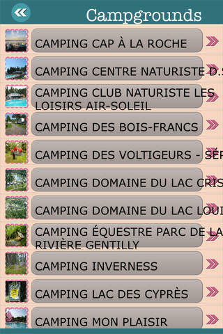 Quebec State Campgrounds & Hiking Trails screenshot 3