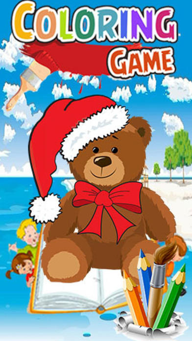 Coloring Teddy Kids Bear Version screenshot 3