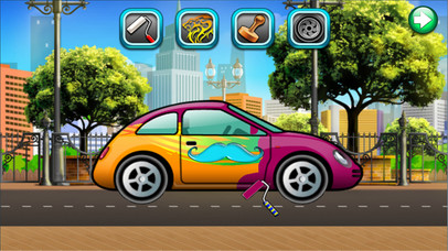 赛车游戏  - 儿童最喜欢的模拟洗小汽车游戏 screenshot 2