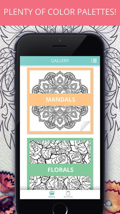 Colorify: Free Mandala coloring book for adults screenshot 2