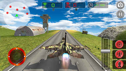 Jet Fighter Aircraft combat flight sim-ulator 2017 screenshot 2