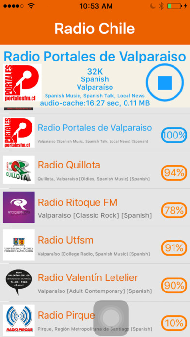 Radio Chile - Radio CHL screenshot 4