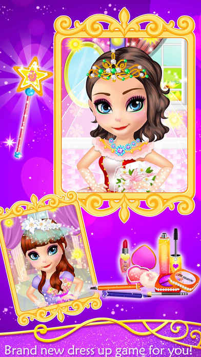 Princess Doll - Makeover Salon Girly Games screenshot 2