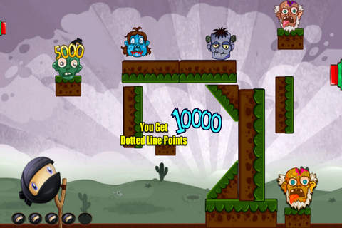 Ninja Zombie Shooter - Warrior Force screenshot 3