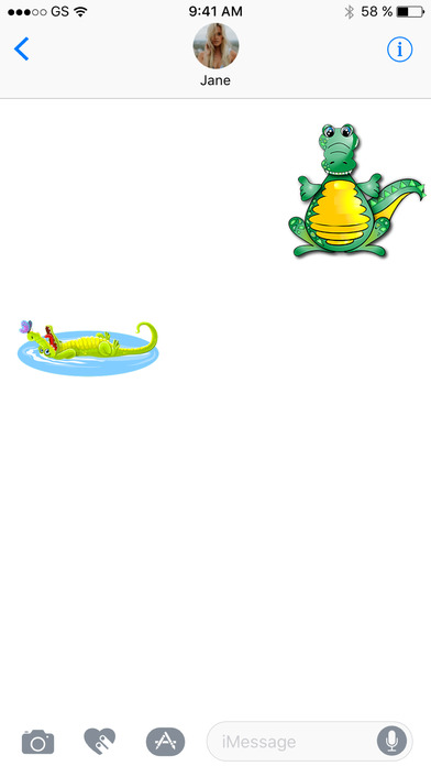 Crocodile Sticker Pack screenshot 3