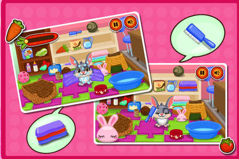 Bunny Care - Pets Baby Diary screenshot 2