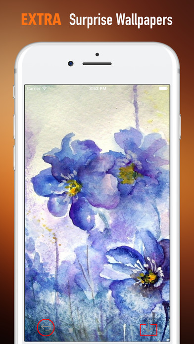 Watercolour Flowers Wallpapers HD- Quotes and Art screenshot 3
