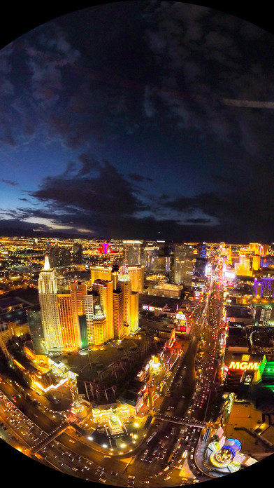 VR Las Vegas Strip Helicopter Virtual Reality 360 screenshot 3