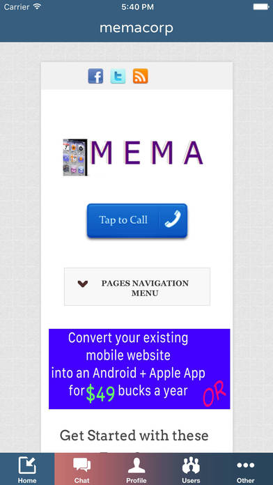 Mobile Edge Marketing Approach LLC AKA. MemaCorp screenshot 3