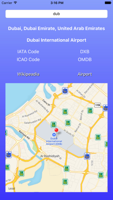 Airport Lookup screenshot 4