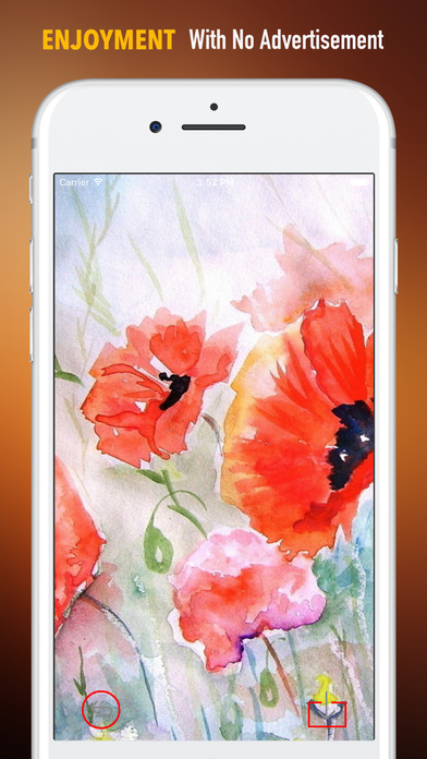 Watercolour Flowers Wallpapers HD- Quotes and Art screenshot 2
