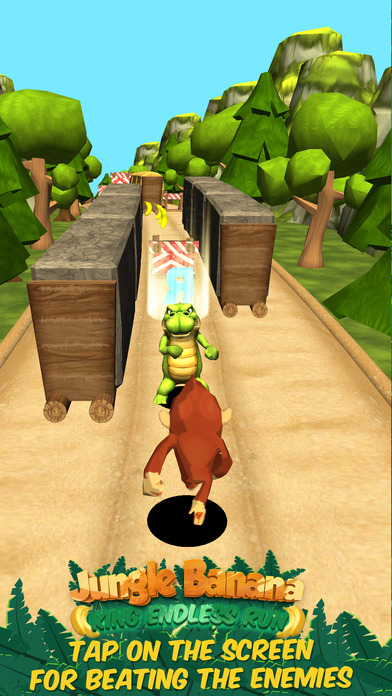 Jungle Banana King Endless Run screenshot 2
