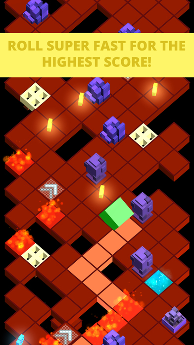 Cube Roll Frenzy screenshot 2