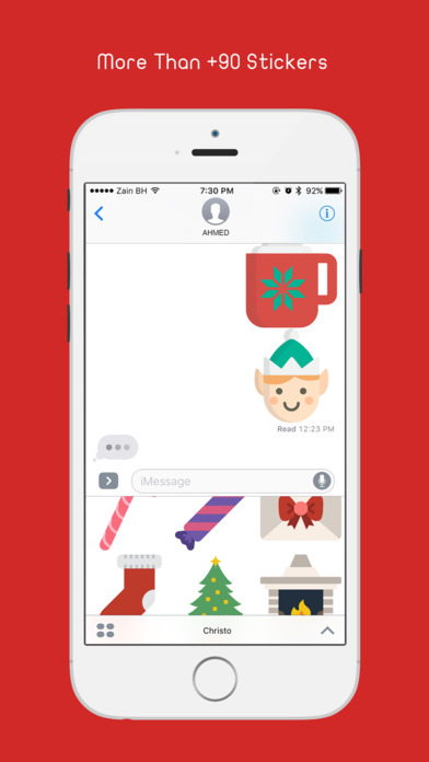Christo - Christmas & Holiday Stickers screenshot 2