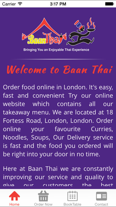 Baan Thai London screenshot 2
