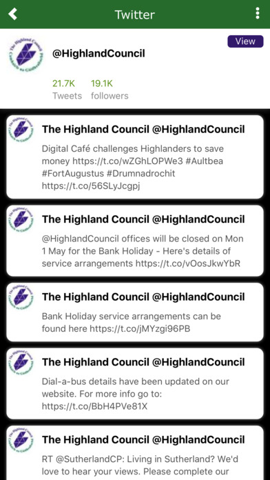 The Highland Council screenshot 3