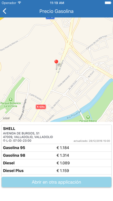 Precio Gasolina screenshot 2