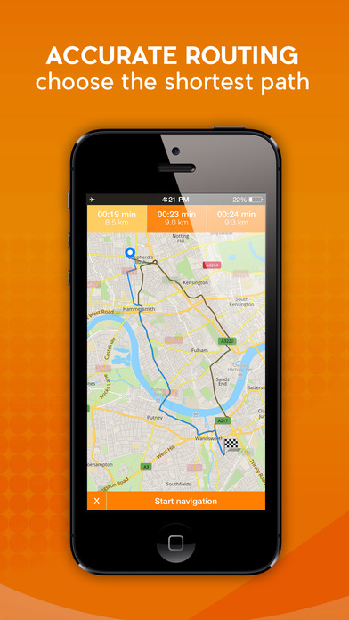Saint Petersburg, Russia - Offline Car GPS screenshot 2