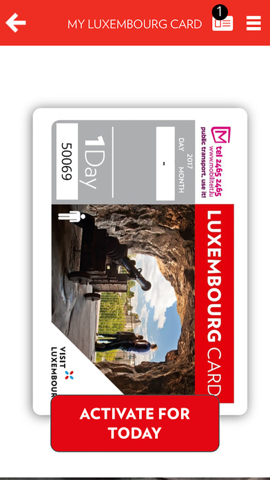 Luxembourg Card screenshot 3