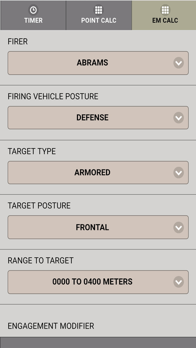 Gunnery - Timer and Calculator screenshot 3