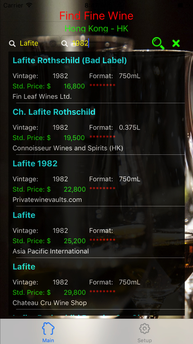 Find Fine Wine screenshot 3