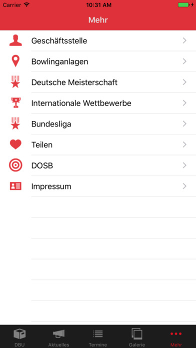 Deutsche-Bowling-Union screenshot 4