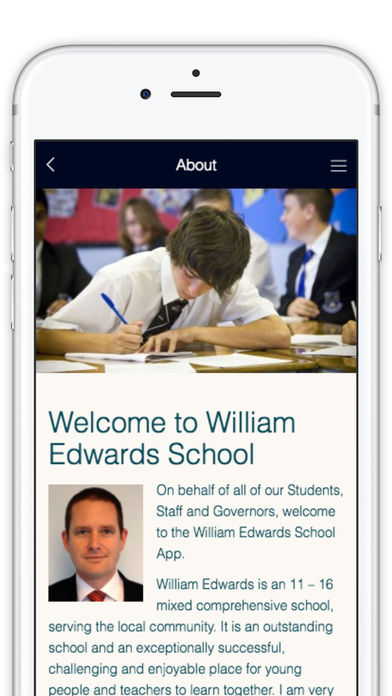 William Edwards School screenshot 2