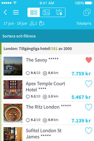 Skyscanner - Hotel Search screenshot 2