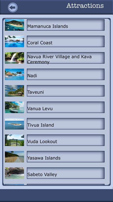 Fiji Island Offline Tourism Guide screenshot 3