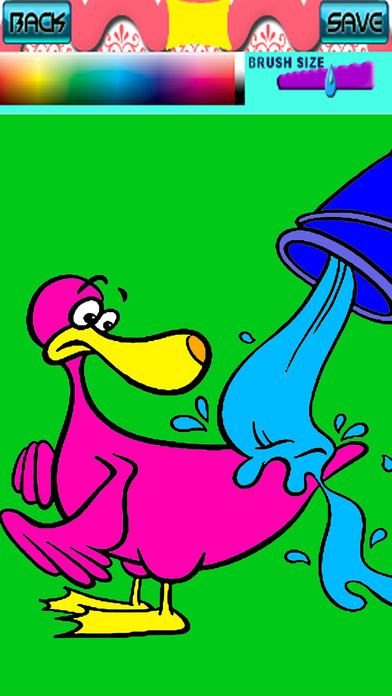 The Ducks Coloring Pages For Kids And Toddler screenshot 2