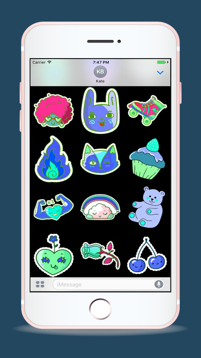 Bright Cute Stickers screenshot 2