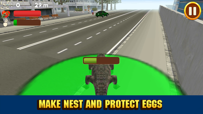Crazy Crocodile City Attack Quest 3D screenshot 3