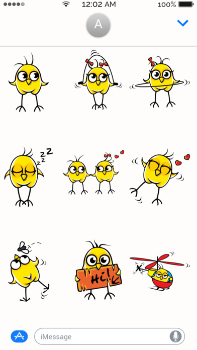 Chicken Emoji Stickers screenshot 2