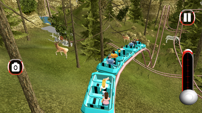 Roller Coaster Mountain Ride Pro screenshot 2