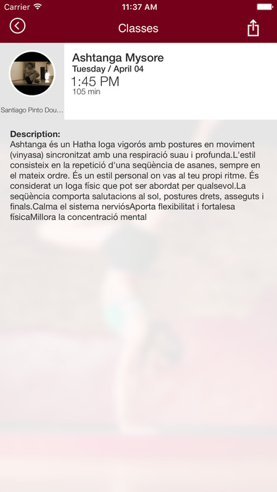 Sarrià Yoga Asana Chikitsa screenshot 4